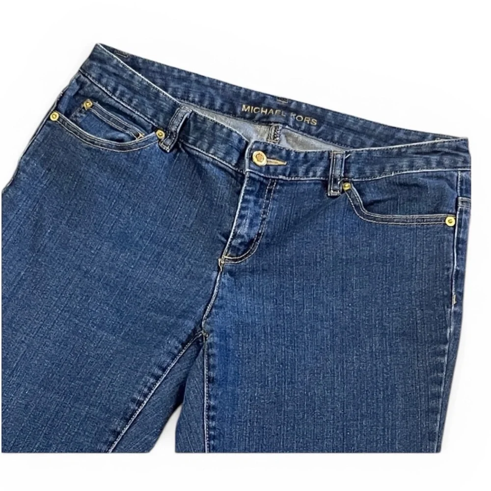 Michael Kors Blue Flare Jeans​